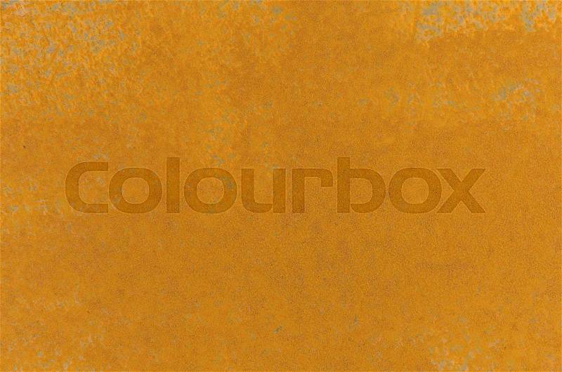 Rust texture as metal plate background, stock photo