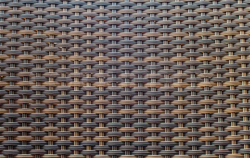 Wicker woven texture for background, stock photo