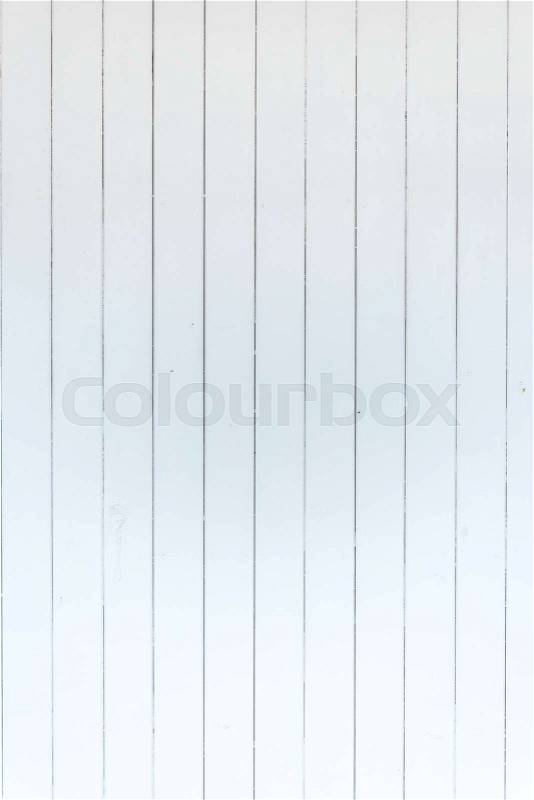 Close-up view of wooden white wall, stock photo
