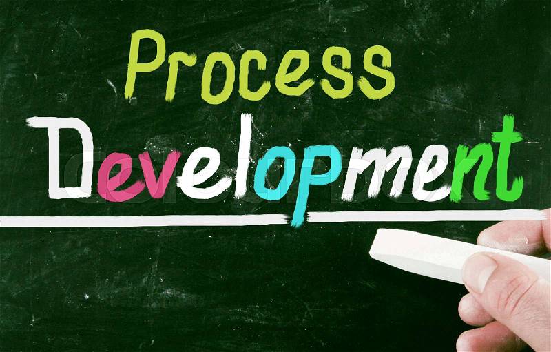 Process development, stock photo