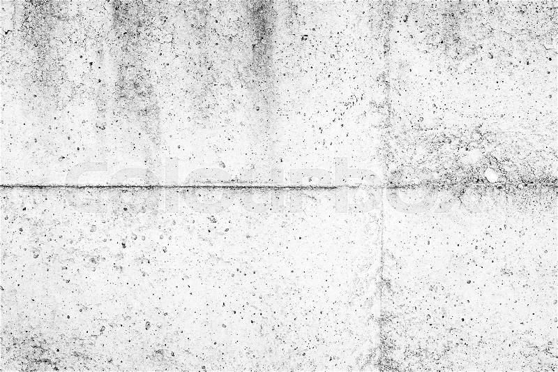 White concrete wall pattern, background photo texture, stock photo