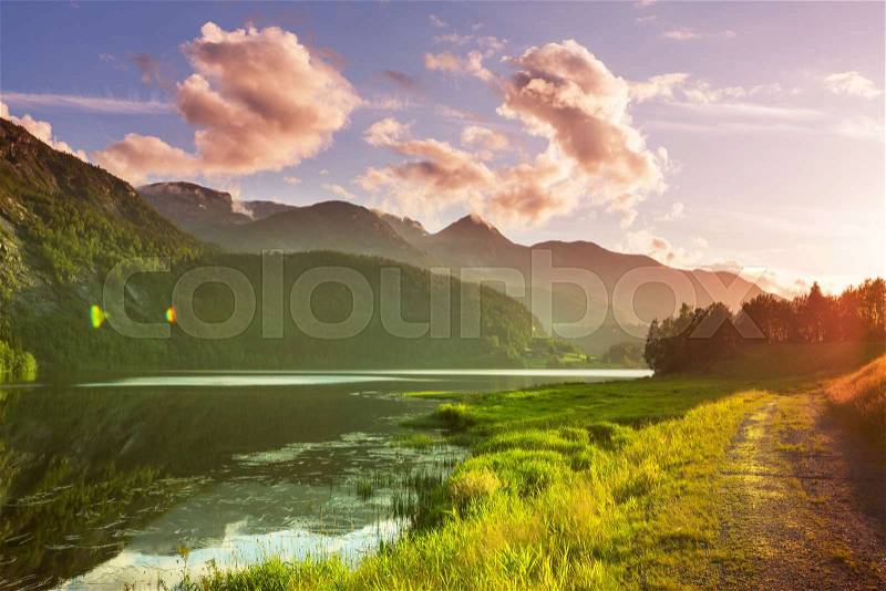 Norway landscapes, stock photo