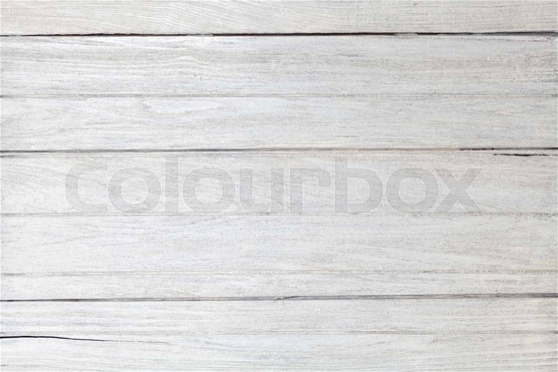 Texture white vintage teak wood white background, stock photo