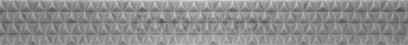 A high detail brushed aluminum panoramic background (can be used as a website head), stock photo