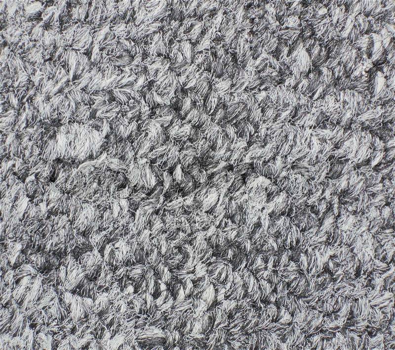 Grey carpet texture, stock photo