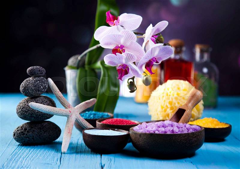 Spa and wellness, fresh and organic concept, stock photo