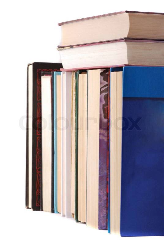 Books, which it is possible to read and overturn pages, stock photo