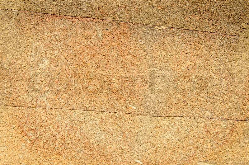Industrial background made of brown wooden plywood with oblique stripes and harsh surface, close-up, stock photo
