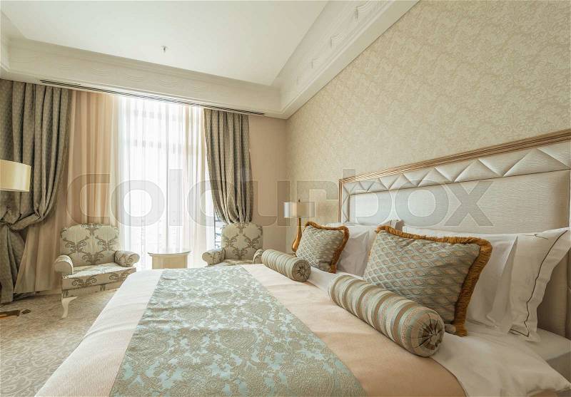 Quba - MARCH 24, 2015: Rixos Hotel on March 24 in Azerbaijan, Quba. Rixos hotel in popular hotel in Quba region, stock photo