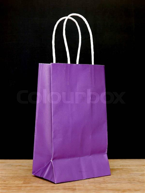 A close up shot of a gift bag, stock photo