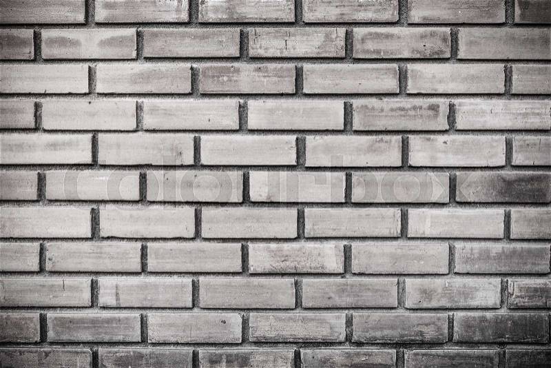 High resolution pictures clean monochrome modern pattern of brick wall , stock photo