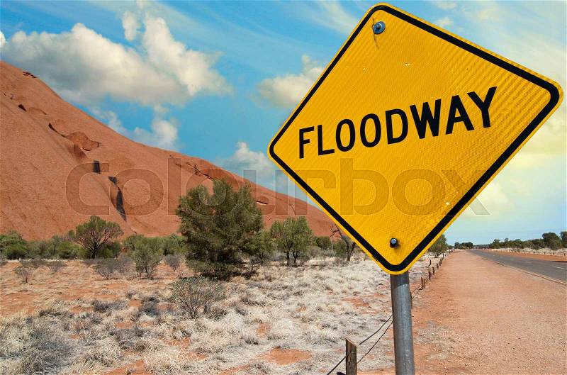 Signs and Symbols in the Australian Outback, Northern Territory, stock photo