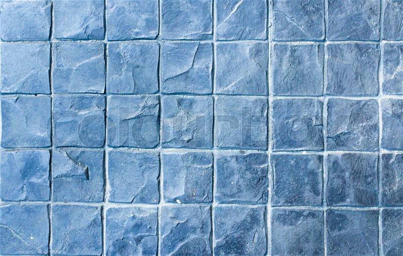 Slate texture vinyl flooring a popular choice for modern kitchens and bathrooms, stock photo