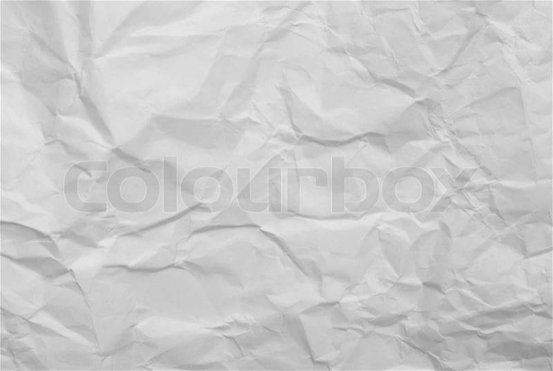 Wrinkled paper background, paper background, stock photo