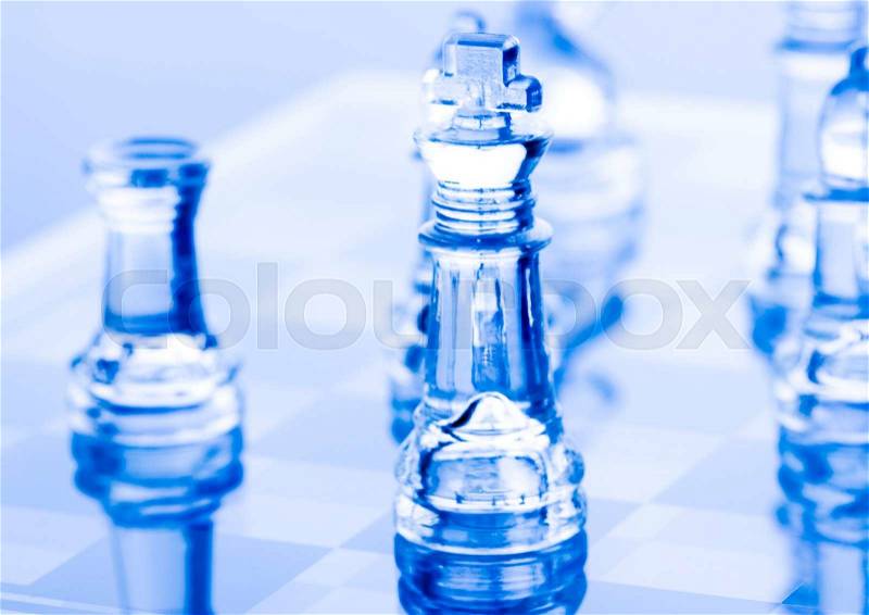 Building a strategy, bright concept of game, stock photo