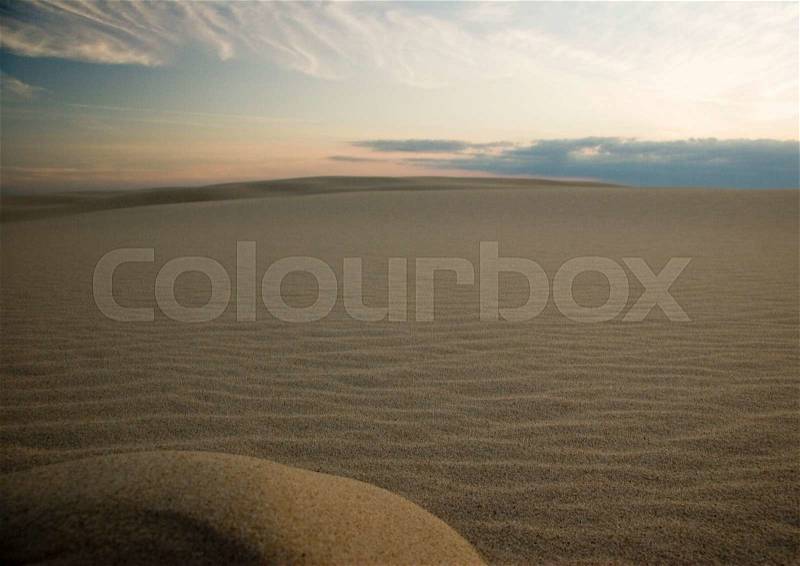 Sand background, pure nature beautiful landscape, stock photo