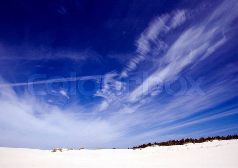 Sand, pure nature beautiful landscape, stock photo