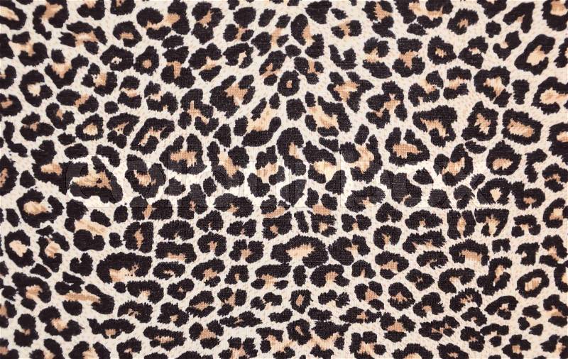Abstract texture of leopard skin, stock photo