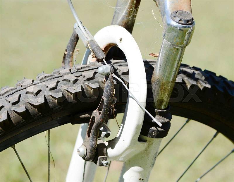 Bicycle Brakes, stock photo