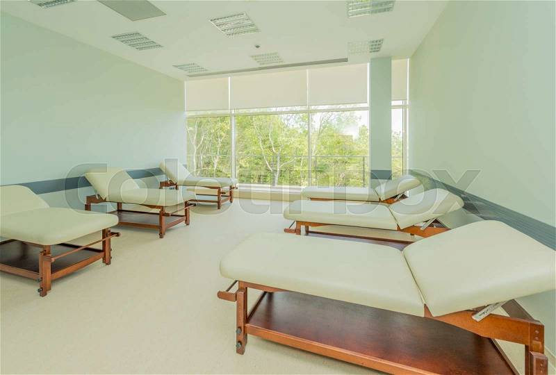 Room in the modern hospital, stock photo