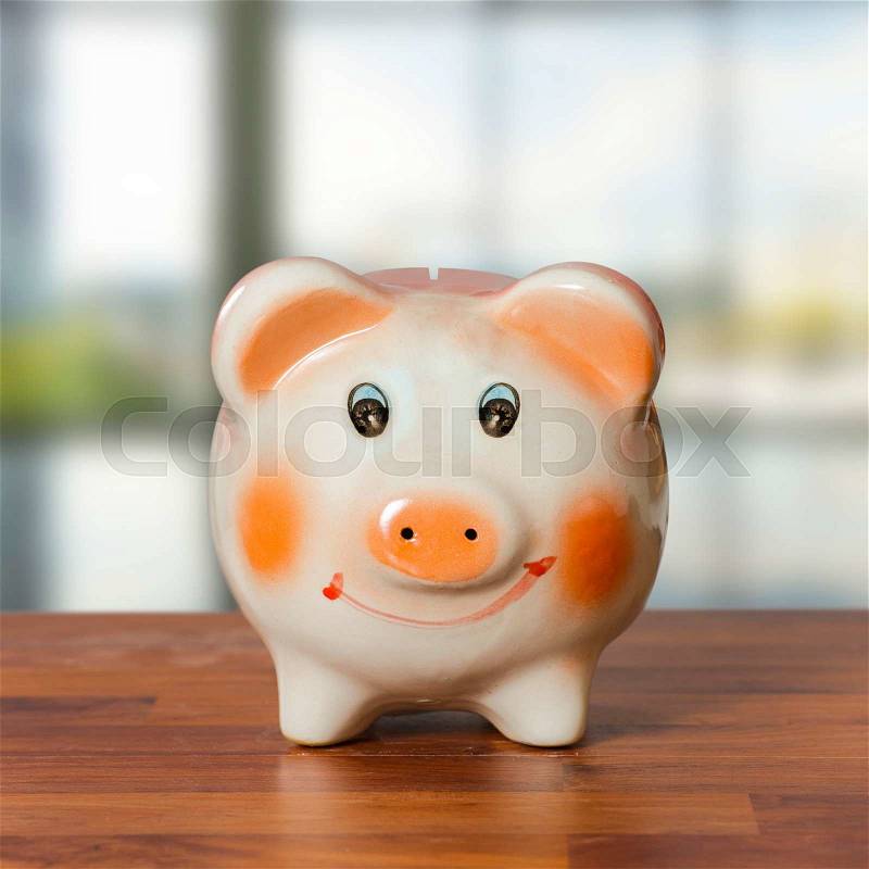 Piggy bank, stock photo