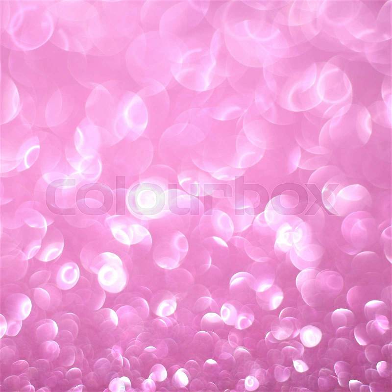 Bokeh glitter abstract background wallpaper for wedding and Christmas festival design, stock photo