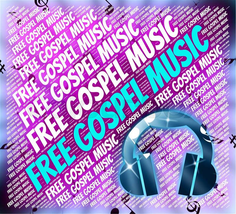 Free Gospel Music Showing Christ\'s Teaching And Complimentary, stock photo