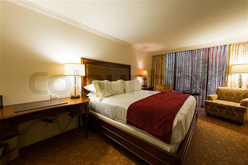 Houston - DECEMBER 13, 2013: Houstonian Hotel on December 13 in Houston, USA. Houstonian Hotel is a luxury hotel in Houston, stock photo