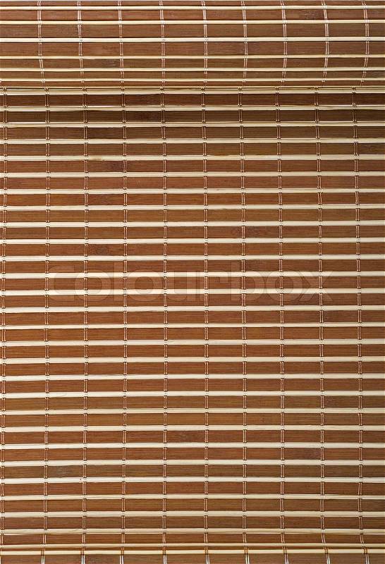 Background with bamboo mat textured , Close up of Chinese bamboo, stock photo