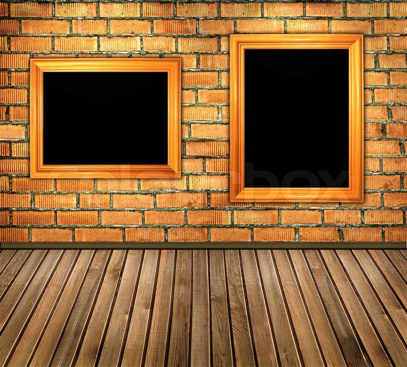 Vintage brick interior - similar image available, stock photo
