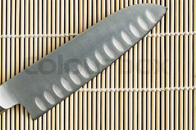 Japanese knife, stock photo