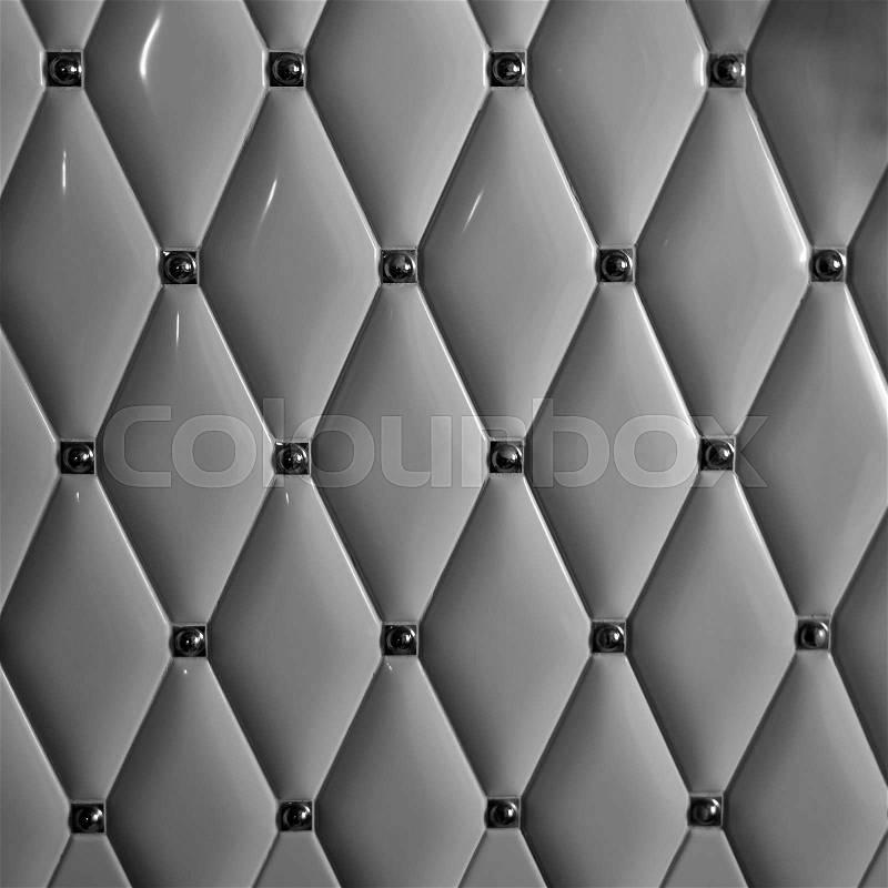 Vintage bumpy ceramics wall. Background or texture, stock photo