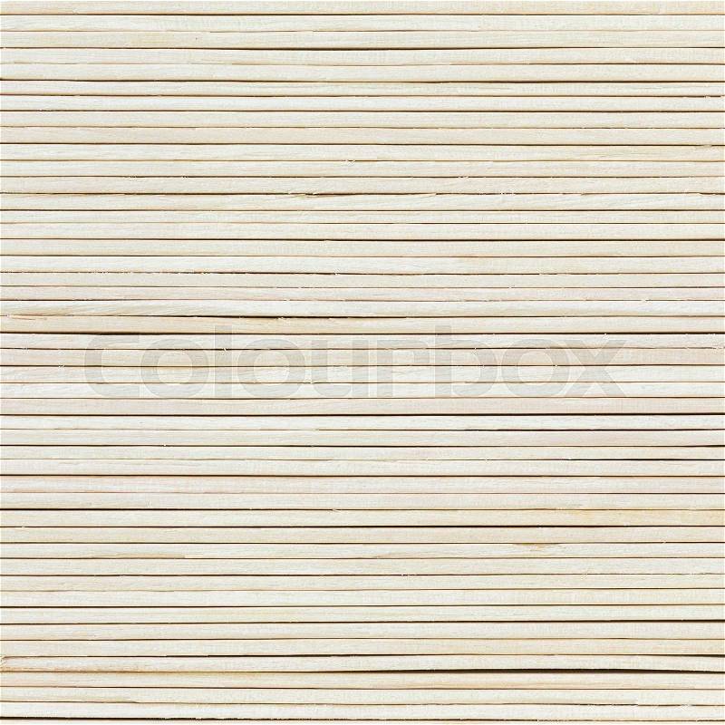 Pattern of wooden stick texture and background, stock photo