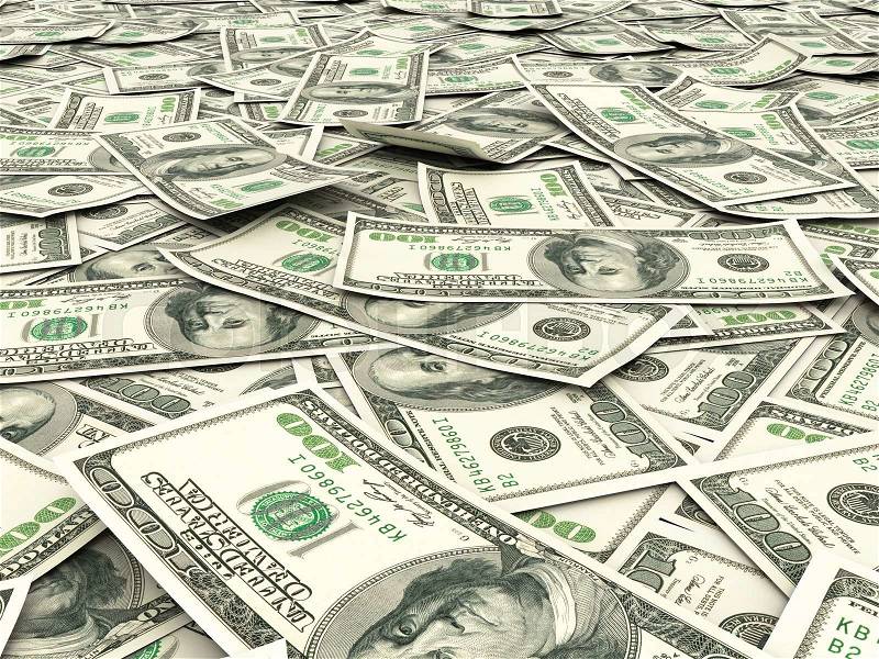 Money background from dollars usa. Business concept, stock photo