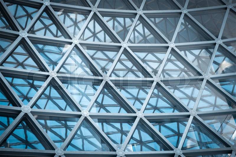 Modern skyscraper business office, corporate modern building fasade abstract, stock photo