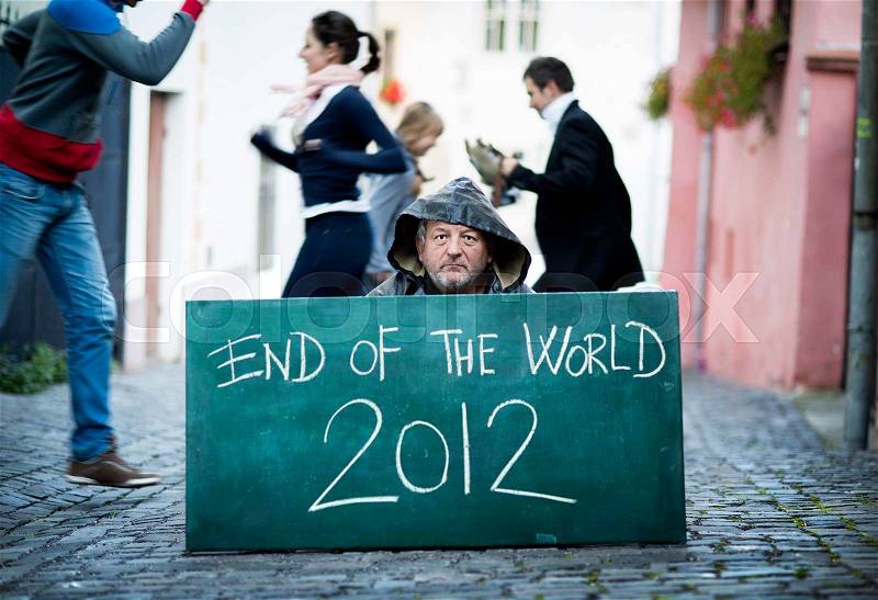 End of the world, stock photo