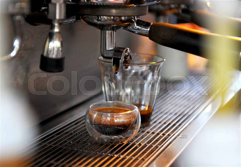 Coffee machine great machine make best coffee be the best, stock photo
