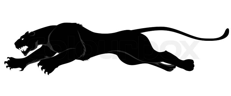 jaguar silhouette clip art - photo #23
