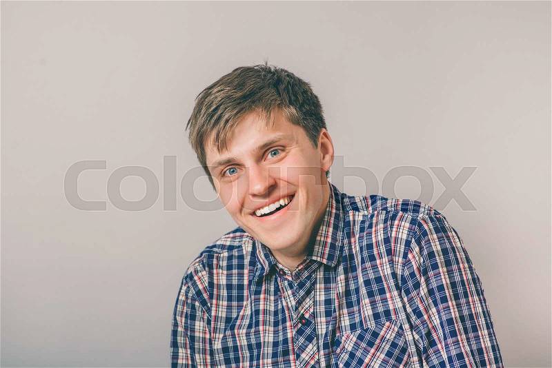 Man confused, stock photo