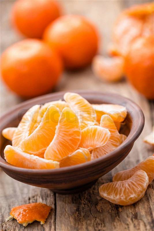 Tangerines, stock photo