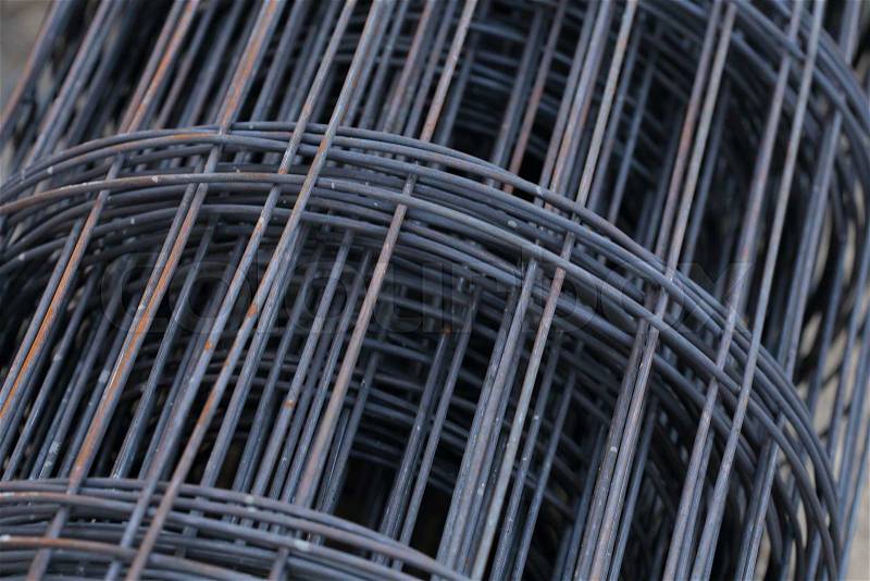 Iron wire for construction industrial, stock photo