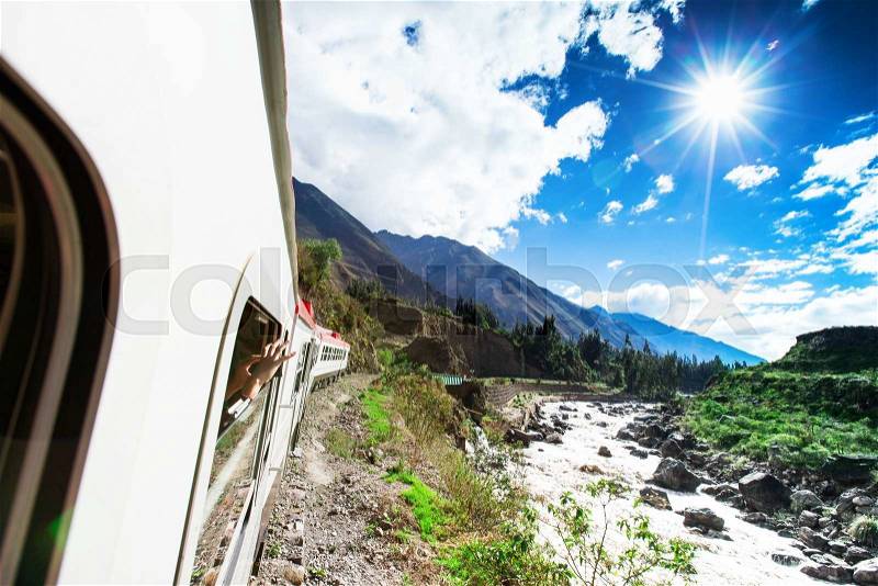 Peru Rail from Cuzco to Machu Picchu (Peru), stock photo
