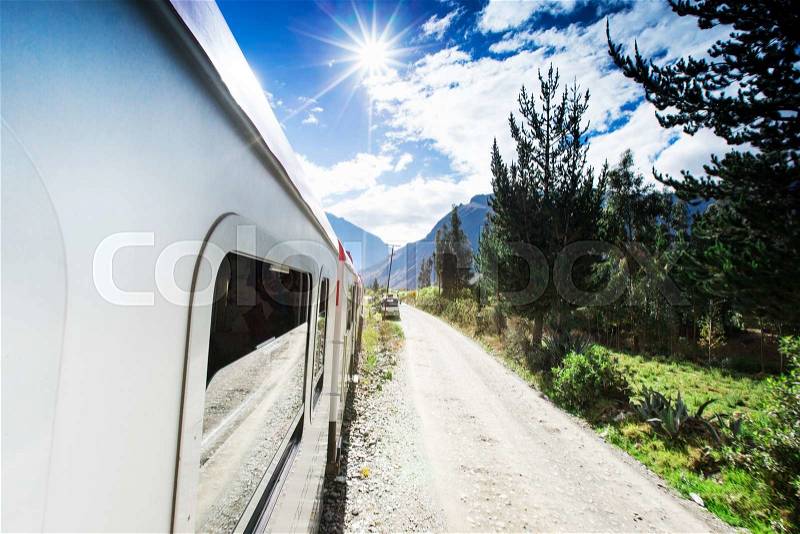 Peru Rail from Cuzco to Machu Picchu (Peru), stock photo