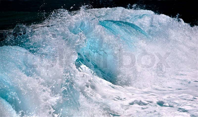 Ocean waves, stock photo