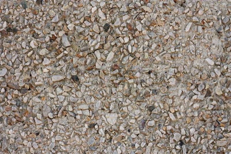 Small-sized gravel - can be used as background, stock photo