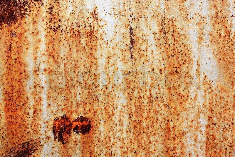 Rusted brown iron background texture wallpaper, stock photo