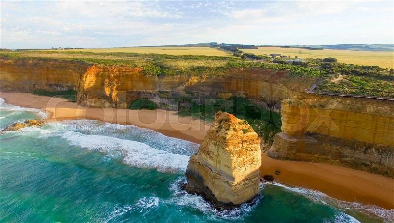 Coast of Great Ocean Road - Australia, stock photo