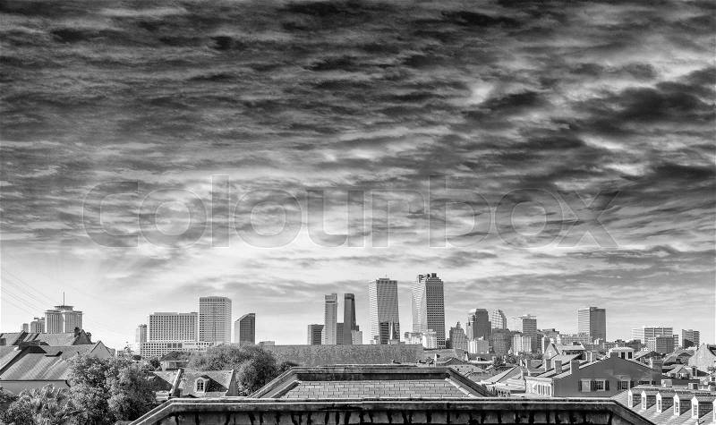 New Orleans skyline, Lousiana - USA, stock photo