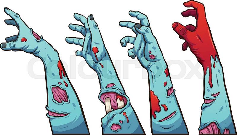 zombie arm clipart - photo #27