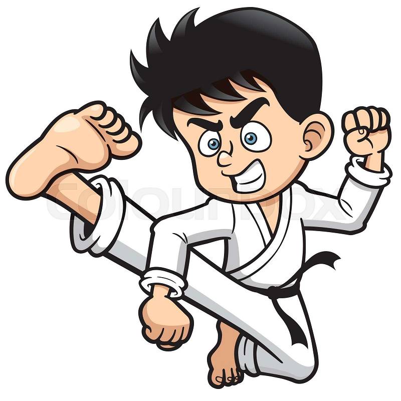 funny karate clipart - photo #15